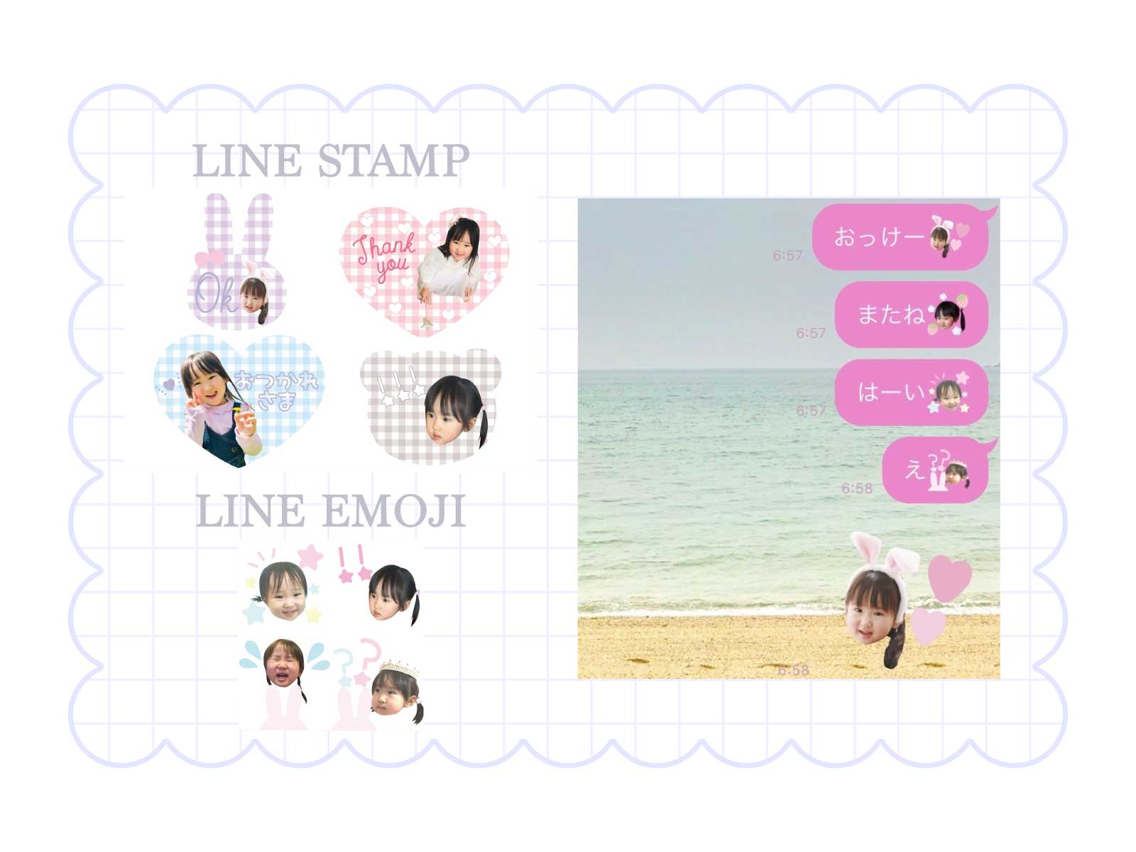 LINEスタンプとLINE絵文字