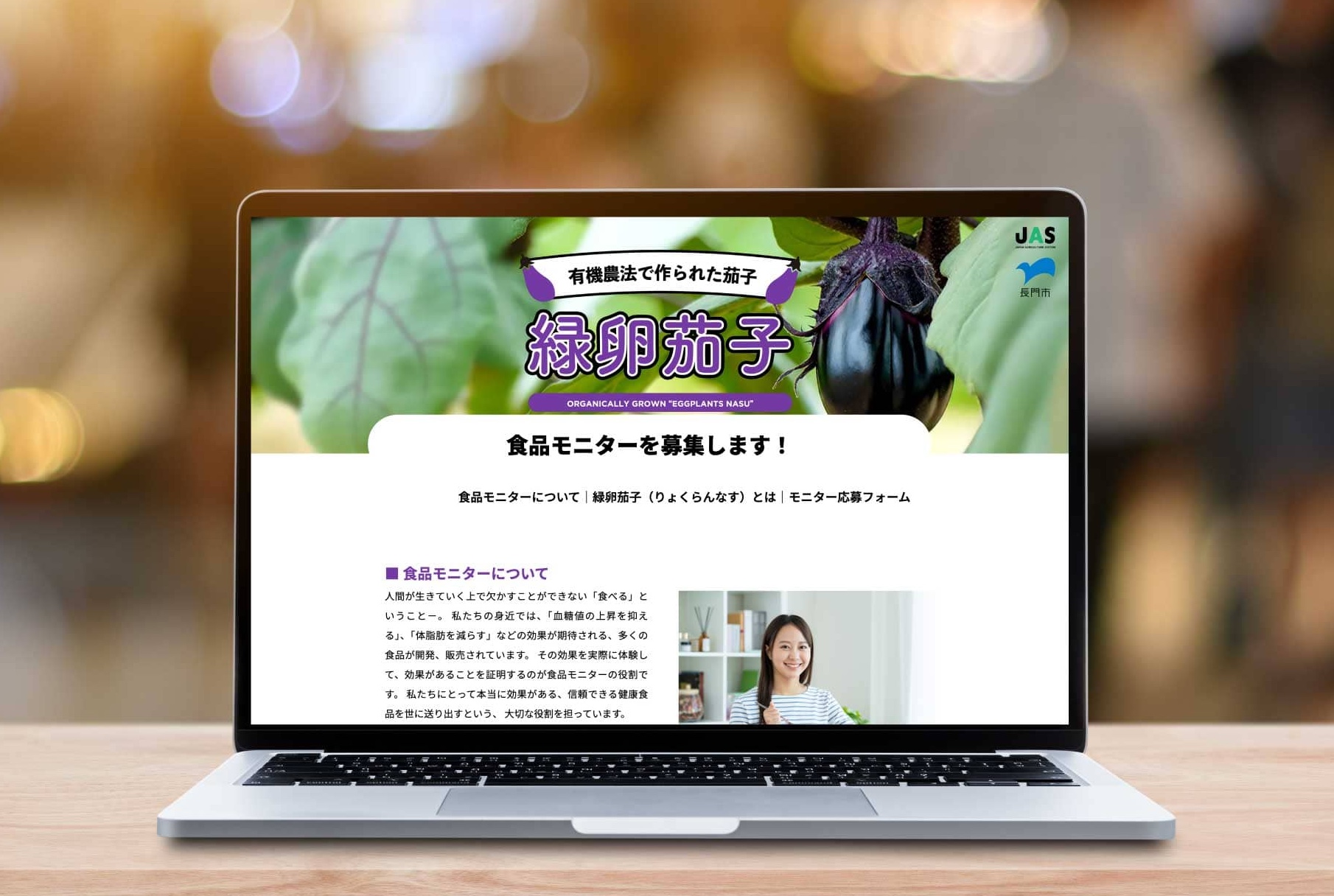 緑卵茄子食品モニター募集