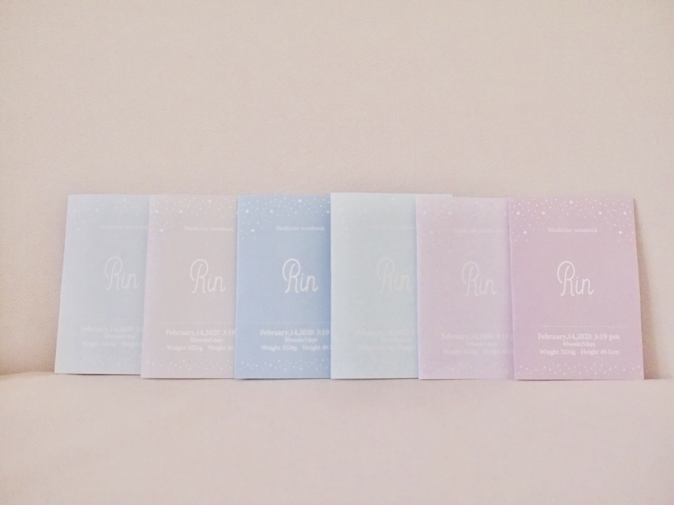 母子手帳カバーとお薬手帳カバー